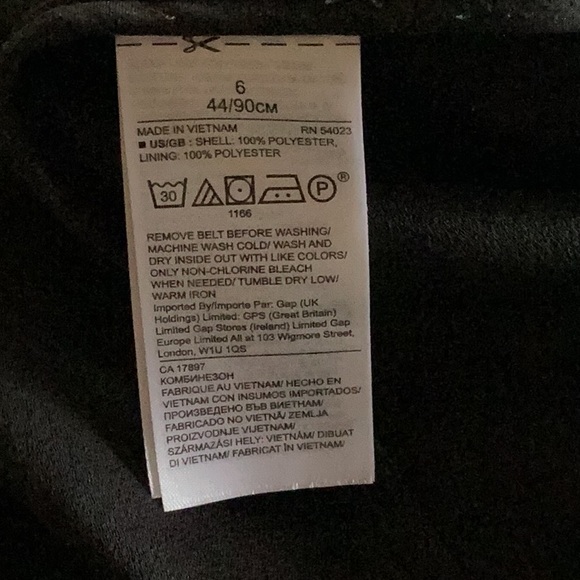 BANANA REPUBLIC BLACK DRESSY JUMPSUIT - Picture 5 of 5